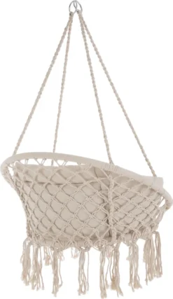 Tectake Hängesessel Grazia - Beige -Stil Beet Verkaufsgeschäft eb40db1ad870bb50193edd9a4451aea5