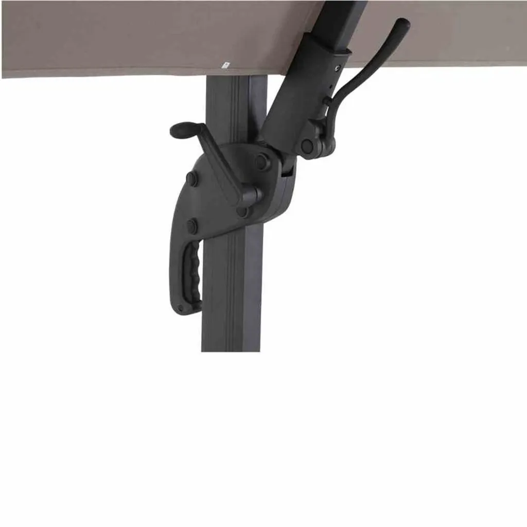 SIENA GARDEN California N+ Ampelschirm Anthrazit/taupe 250x250cm L87433 7 SIENA GARDEN California N+ Ampelschirm Anthrazit/taupe 250x250cm L87433 - Image 7