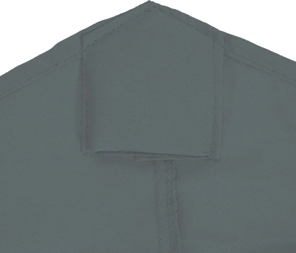 Ersatz-Bezug Für Sonnenschirm Halbrund Parla, Sonnenschirmbezug Ersatzbezug, 300cm Stoff/Textil UV 50+ 3kg Anthrazit 5 Ersatz-Bezug Für Sonnenschirm Halbrund Parla, Sonnenschirmbezug Ersatzbezug, 300cm Stoff/Textil UV 50+ 3kg Anthrazit - Image 5