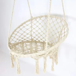 Hängesessel Lightly, Maße: Sitzfläche Ca. Ø 60 Cm, Inkl. Rückenlehne Ø 80 Cm, Gesamthöhe 130 Cm -Stil Beet Verkaufsgeschäft ec99ac0e2e7f2a15088483e0eb4cbc0c