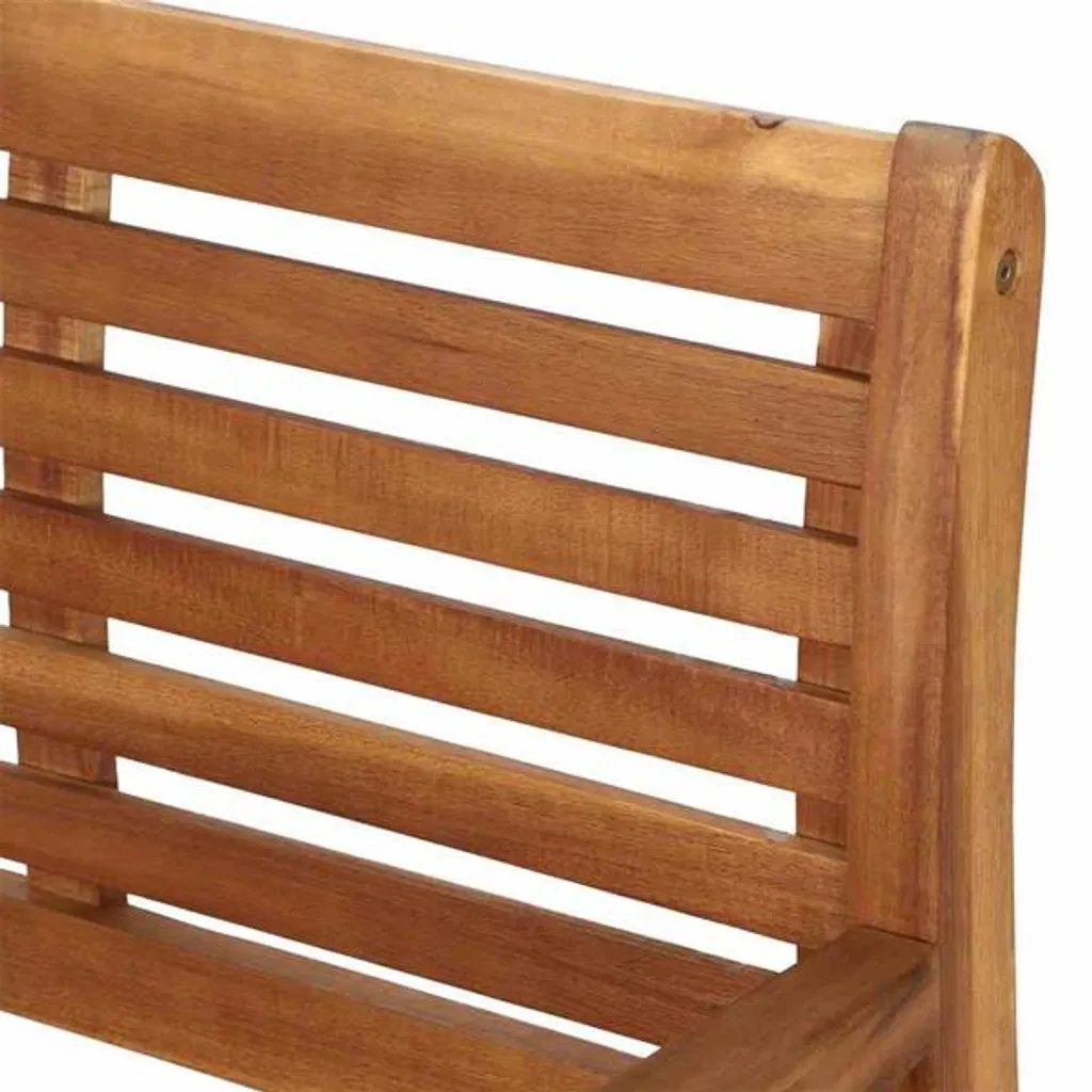 Siena Garden Gartenbank / Klappbank Lovera Akazienholz 120cm 3 Siena Garden Gartenbank / Klappbank Lovera Akazienholz 120cm - Image 3