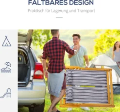 Outsunny Sonnenliege Doppelliege Aus Holz Gartenliege Zweisitzer 3-stufig Verstellbare Rückenlehne Klappbar Loungemöbel Strand Pool Bunt 108 X 105 X 85 Cm -Stil Beet Verkaufsgeschäft ecc9e4ed8cd45f033371b5da95d8952f