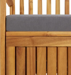 VidaXL Gartenbank Mit Stauraum 120 Cm Massivholz Akazie -Stil Beet Verkaufsgeschäft ed5639b605ed8b46e452f50b5b77fb35