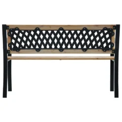 VidaXL Gartenbank 120 Cm Holz -Stil Beet Verkaufsgeschäft ed59de5a2cf4c071ff498d4e157b8318