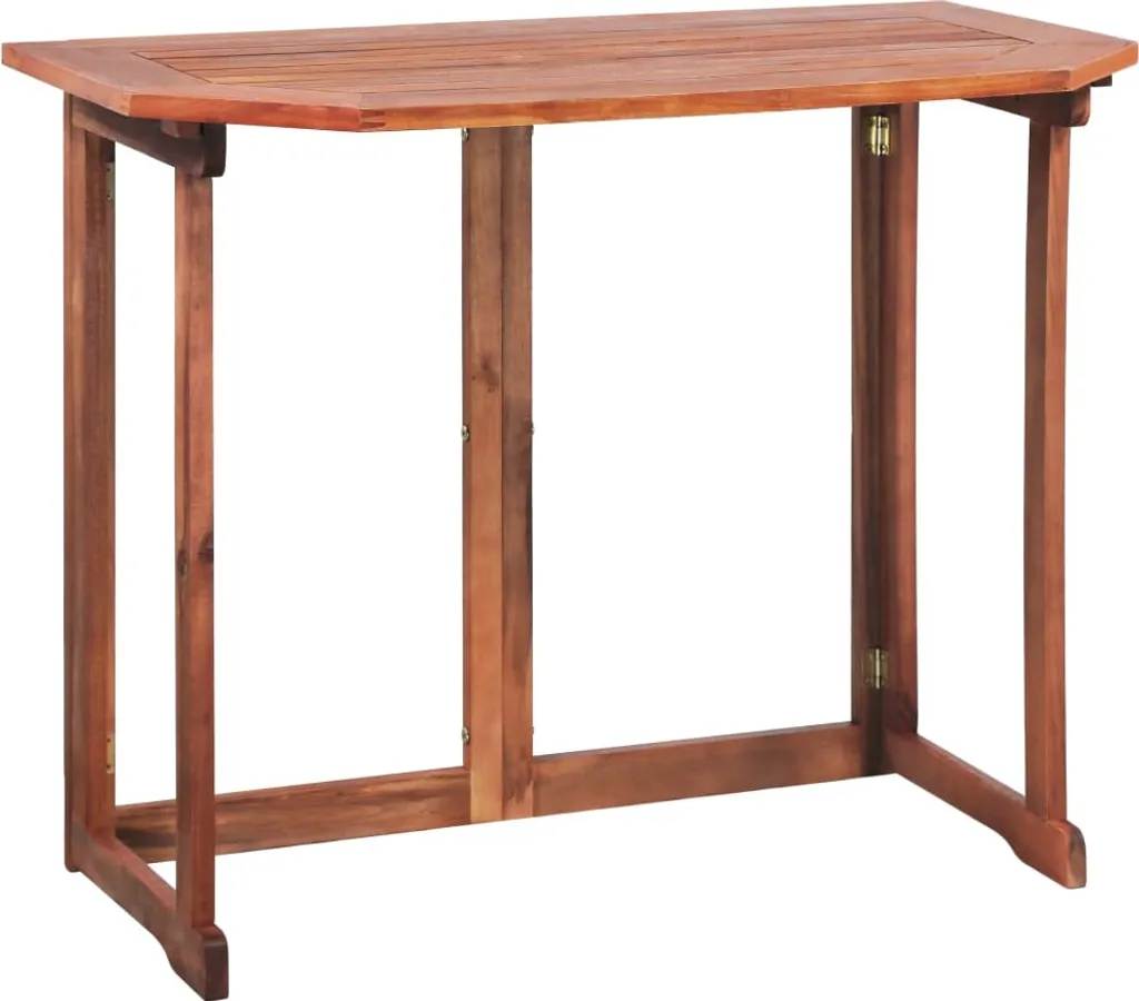 VidaXL Bistrotisch 90x50x75 Cm Akazie Massivholz 2 VidaXL Bistrotisch 90x50x75 Cm Akazie Massivholz - Image 2