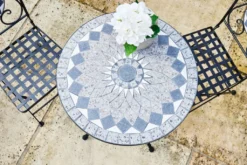 Como Tisch Rund Ø 60cm Schwarz / Mosaikoptik -Stil Beet Verkaufsgeschäft f12955e23bd0bfc0570d5207f96b3cfc