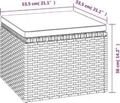 VidaXL 3-tlg. Garten-Lounge-Set Mit Kissen Grau Poly Rattan -Stil Beet Verkaufsgeschäft f12adcf276ed7f8328479e55ab28b8cd