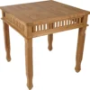 KMH® Teak Tisch *Colonial* 80x80 Cm