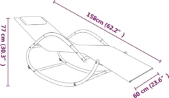 VidaXL Schaukelliege Schwarz Stahl Und Textilene -Stil Beet Verkaufsgeschäft f41e6a6c8e5d23af3dd4898280b1b310