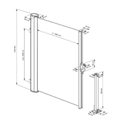 Koopman Windschutz Für Terrasse - 3x1,4 M - Anthrazit - Einziehbar 17 Koopman Windschutz Für Terrasse - 3x1,4 M - Anthrazit - Einziehbar -Stil Beet Verkaufsgeschäft f59127cd4c76c88719a134c1213d49ab