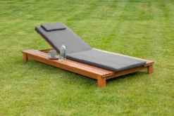 Merxx Gartenliege Viana Verstellbar Eukalyptus Natur, Grau 200 Cm X 105 Cm X 25 Cm -Stil Beet Verkaufsgeschäft f591c8d97e56f031693e036e12a1e2de