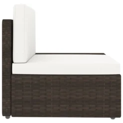 VidaXL Modulares 2-Sitzer-Sofa Poly Rattan Braun 13 VidaXL Modulares 2-Sitzer-Sofa Poly Rattan Braun -Stil Beet Verkaufsgeschäft f6e4078032f5c6ca8a851303bee12d5a