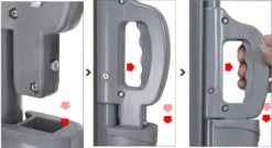 COSTWAY Doppelseitenmarkise 160x600cm Ausziehbar Seitenmarkise Markise Seitenwandmarkise Sicht- Sonnen- & Windschutz Für Garten Veranda & Terrasse Grau -Stil Beet Verkaufsgeschäft f74d8246dc328adc1ade34232fbf57d1