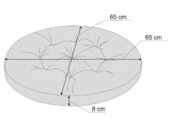 Sitzkissen Garten Kissen Auflage Für Hängesessel Hängekorb Schaukel Ø 65cm STORK Beige -Stil Beet Verkaufsgeschäft f76044b2830a71f5556f0aa36bbaed94