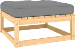 VidaXL 7-tlg. Garten-Lounge-Set Mit Kissen Kiefer Massivholz -Stil Beet Verkaufsgeschäft f9834e2e6d6f432727c349f57046836a