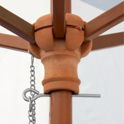 Anndora Sonnenschirm 2,5m Rund Natural Winddach UV-Schutz - Natural -Stil Beet Verkaufsgeschäft fa35f679e7518a407330a12e25138ef2