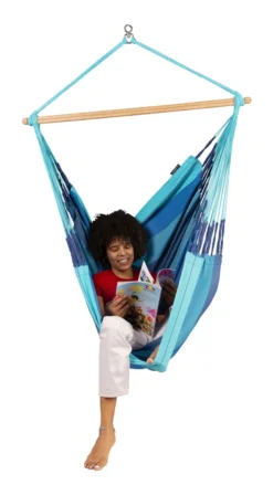 La Siesta Habana Lagoon Comfort Hängesessel Blau Hängestuhl -Stil Beet Verkaufsgeschäft fa67e2572b025139417648ab6037f100