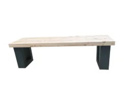 Wood4you - Gartenbank Atlanta Douglas - 150Lx40Hx38T Cm Anthrazit -Stil Beet Verkaufsgeschäft facefe73db552d51bc140a7a44cc2e02