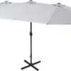 COUNTRYSIDE® Doppel-Sonnenschirm | XXL-Sonnenschirm | 460cm